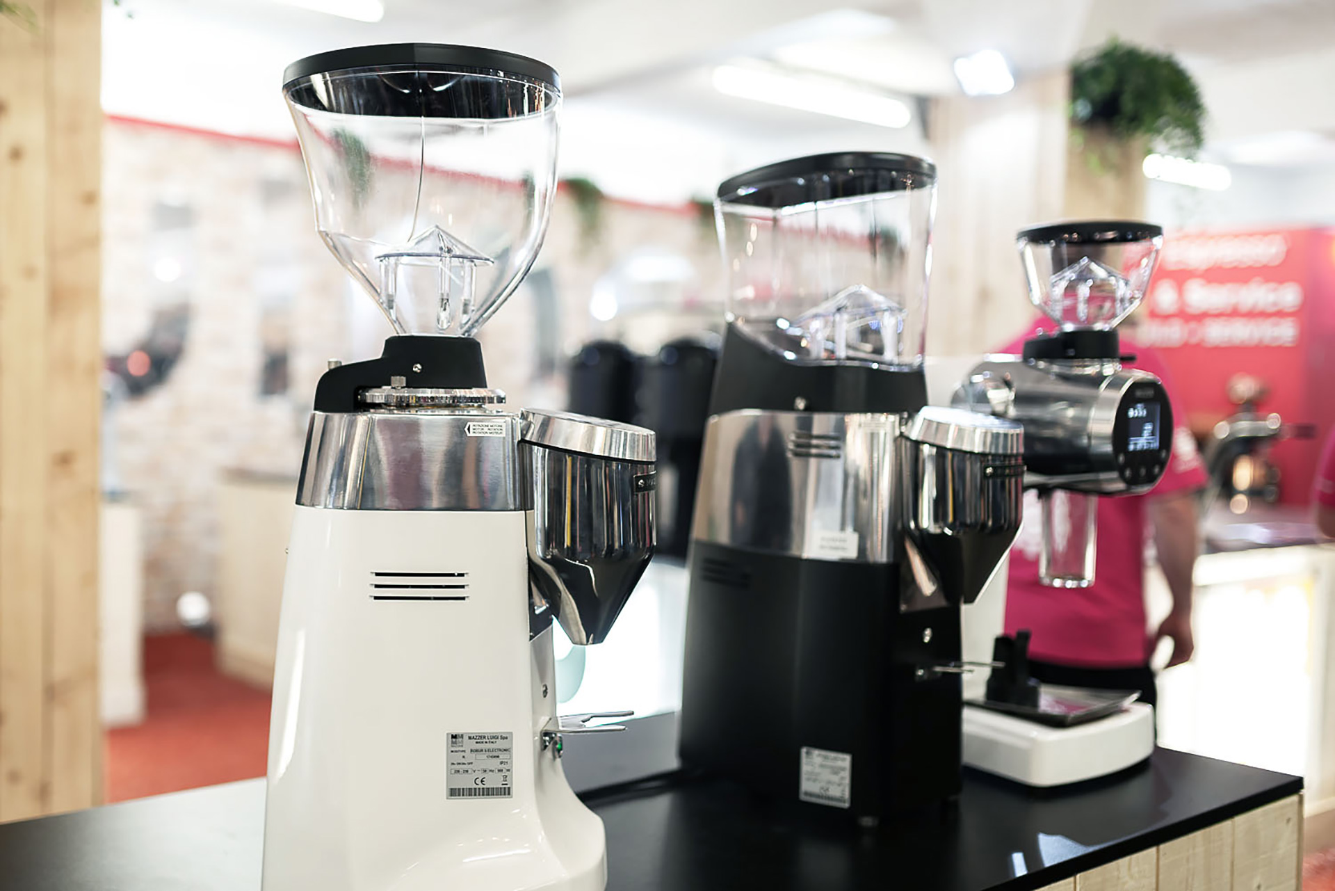 mazzer robur s london coffee festival